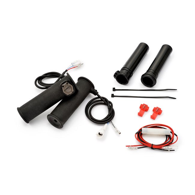 MCS Heated Handlebar Grip Kit for 96-Upp HD