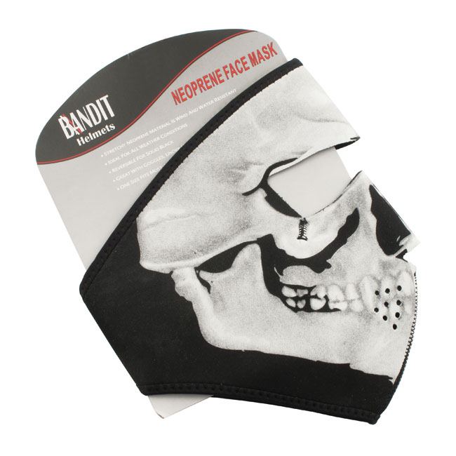 Bandit Face Mask - Skulle/Black