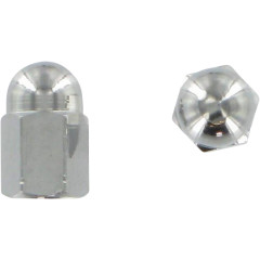 Barnett Krom Aluminium Ventilhattar, 2 Pack