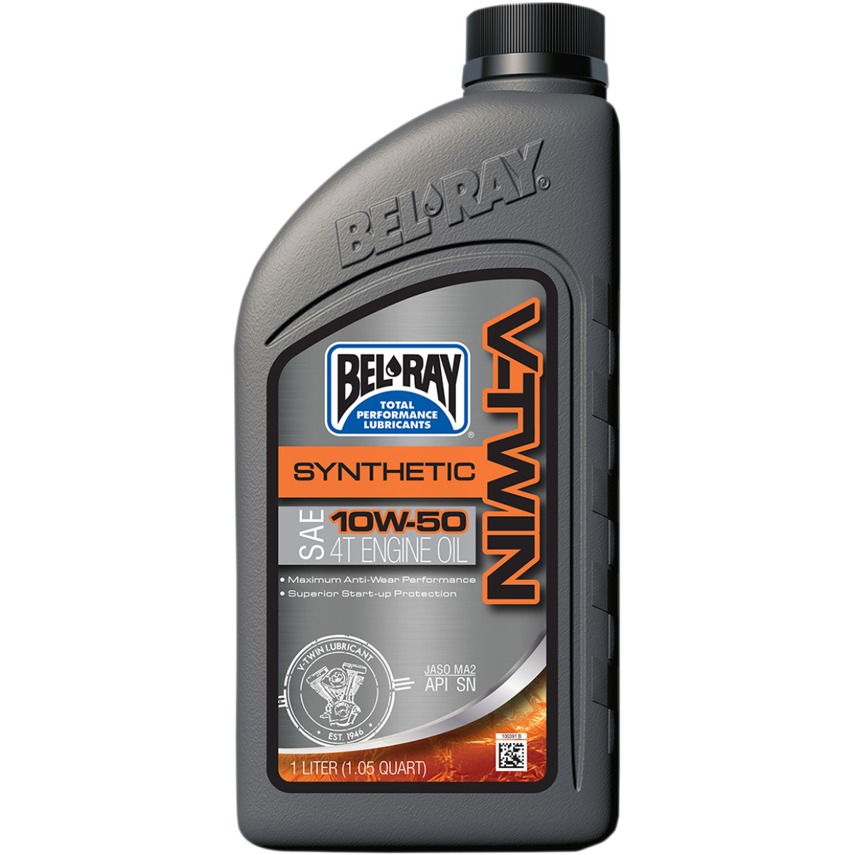 Bel-Ray V-Twin Engine Oil Synthetic 10W50, 1L