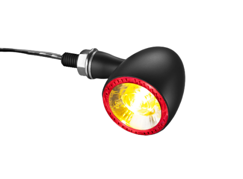 Kellermann Bullet 1000 DF 3-1 Bakblinkers, Svart