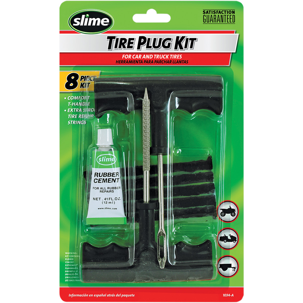 Slime Tire Plug Kit for Motorcycles