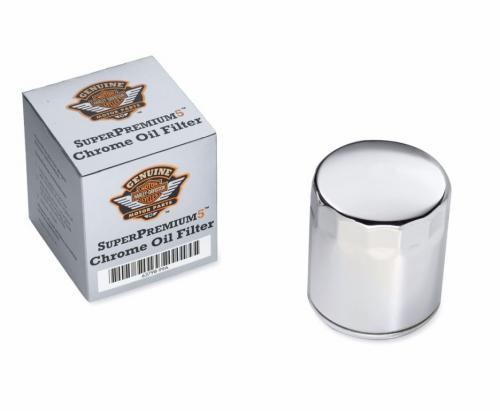 H-D Oil Filter, Chrome