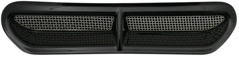 Custom Dynamics Fairing Cover Vent for 14-Upp HD Touring, Gloss Black