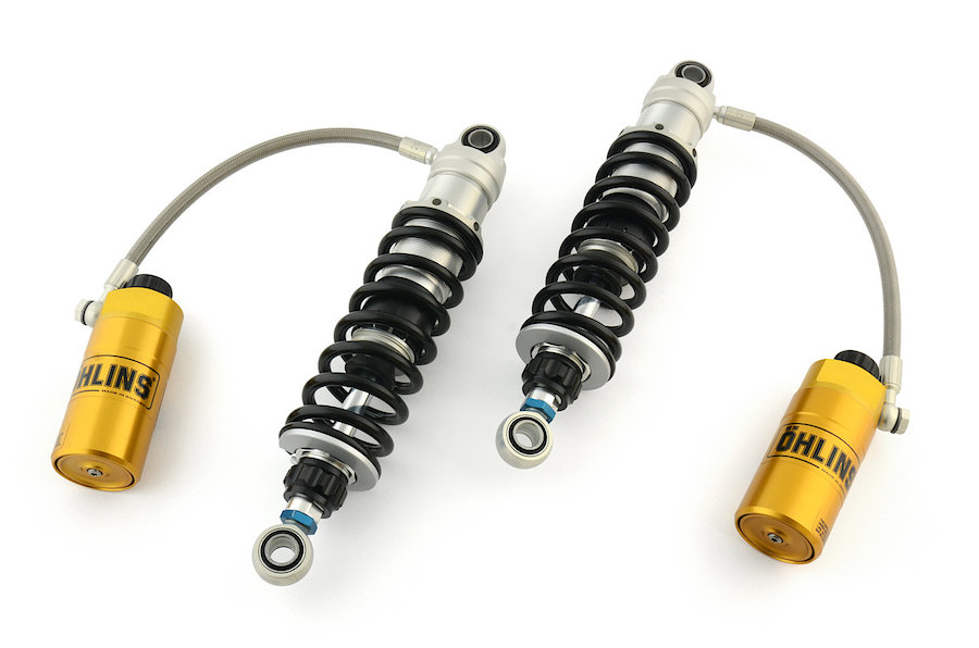 Öhlins STX 36 Blackline 13" Shocks with Resevoir for 14-Up HD Touring