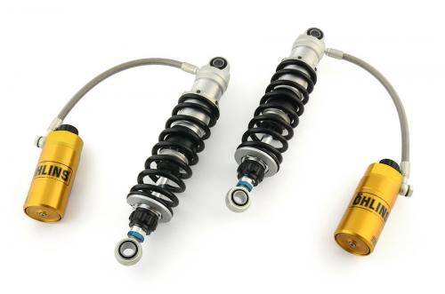 Öhlins STX 36 Blackline 13" Shocks with Resevoir for 14-Up HD Touring