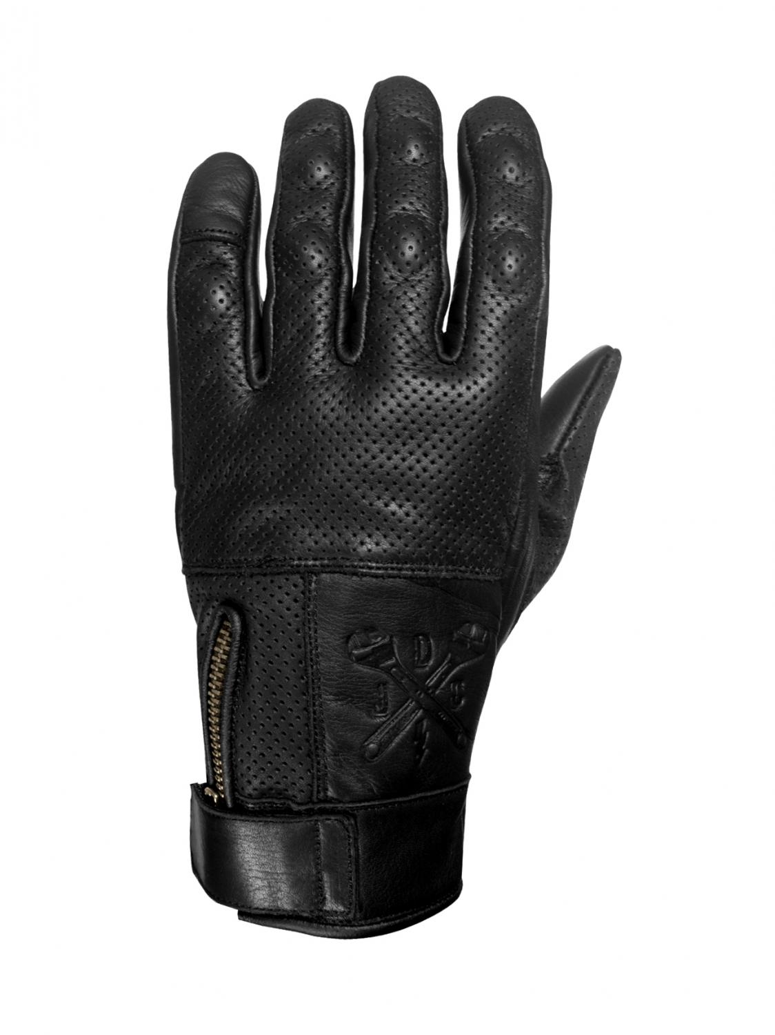 John Doe Shaft Motorcycle Gloves, Black