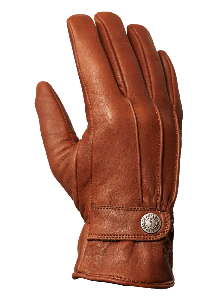 John Doe Grinder Motorcycle Gloves, Brown