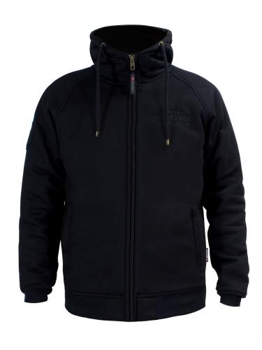 JOHN DOE HOODIE BLACK WITH KEVLAR ®