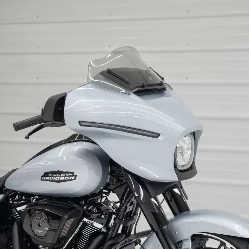 The most popular motorcycle windshield for 2023.5-Up Street Glide® (FLHX) with new style fairings!