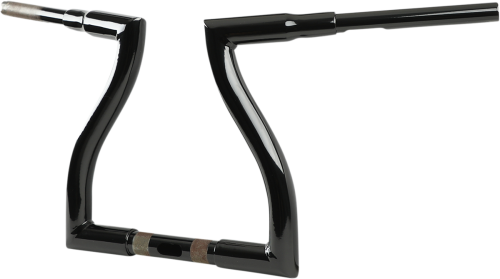 LA Choppers Thresher 12" Styre till 15-Upp HD Road Glide, Blank Svart