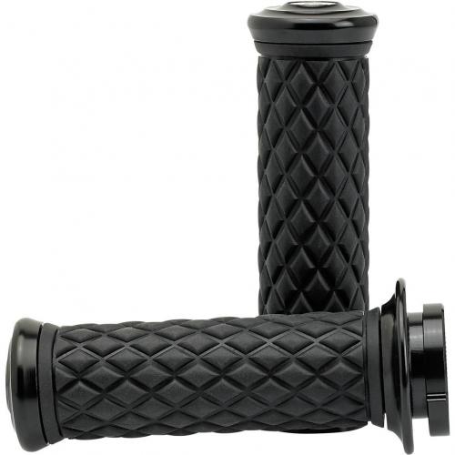 Biltwell AlumiCore Grip Set TBW, Black