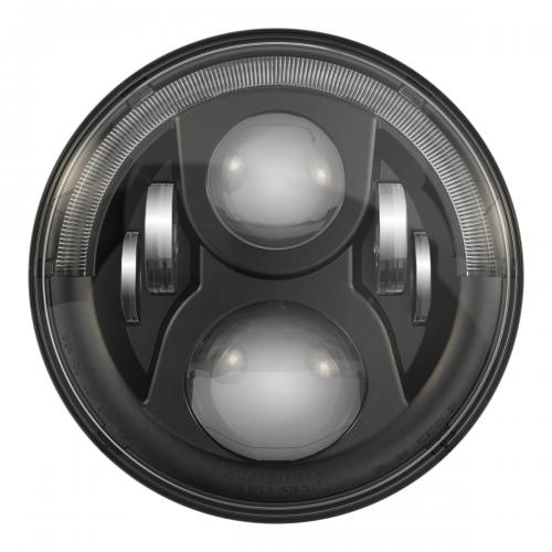 JW Speaker 7" 8700 Evolution 2 LED Headlight, Black