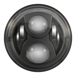 JW Speaker 7" 8700 Evolution 2 LED Headlight, Black