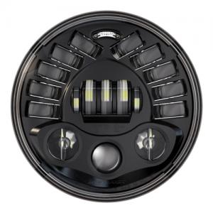 JW Speaker LED Headlight 7" - 8790 Adaptive 2 Black