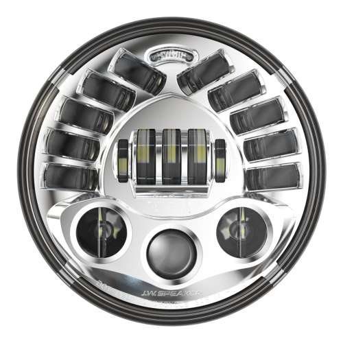 JW Speaker LED Headlight 7" - 8790 Adaptive 2 Chrome