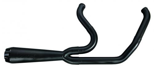 Two Brothers Racing Comp-S 2-1 Exhaust for 18-Up HD Softail, Black