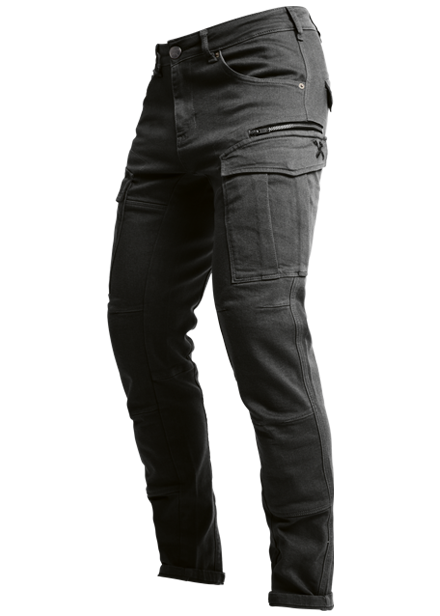 John Doe Defender Mono Kevlarjeans, Black