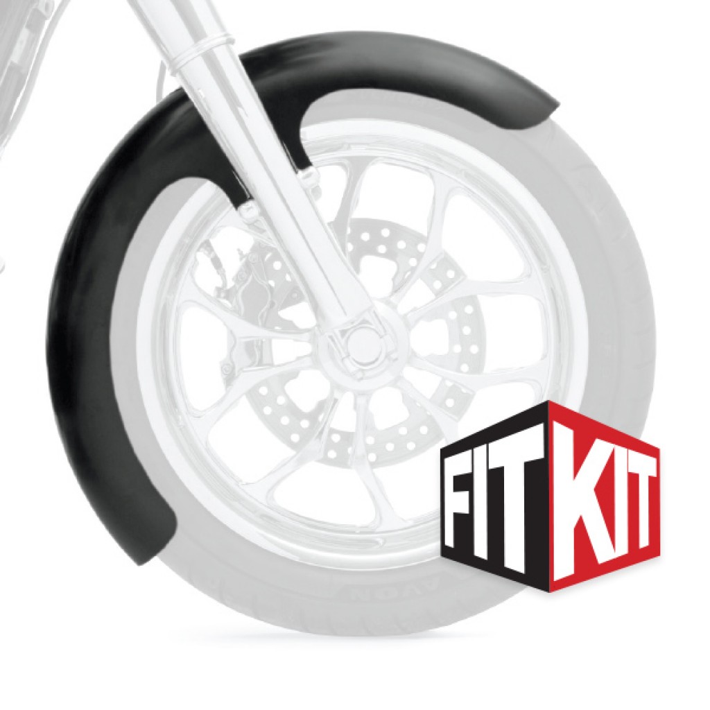 Klock Werks front fender Wrapper to 2014+ FLH