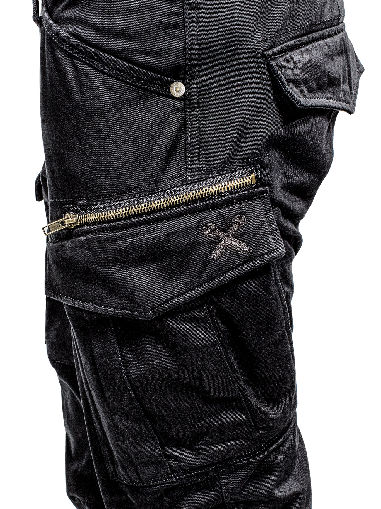 John Doe Dam Stroker Cargo Svart med Kevlar ® John Doe Dam Stroker Cargo Svart med Kevlar ®