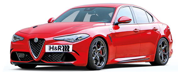 Alfa romeo giulia quadrifoglio deals lowering springs