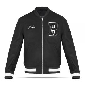 Brabus Bomberjacka svart utförande med Brabus logo