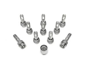 HR-15254407SET  H&R hjulbultsats M15x1,25 sfärisk 14mm säte Mercedes fälgar Silver, Längd 44mm inkl lås