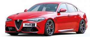 HR-28715-4 H&R Loweringsprings   Alfa Romeo; Giulia Quadrifoglio Typ 952, only with adaptiv suspension incl Facelift 2020