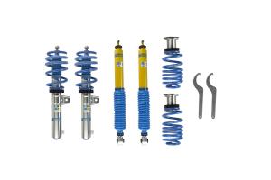 Bilstein B16 ställbart chassi justerbart i höjd samt tryck  48-230049  Seat Leon 5F1 Sedan 2.0 Cupra Framaxelvikt 1090kg Stel bakaxel 55mm fjäderben