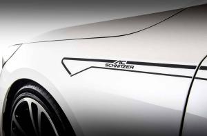 AC Schnitzer Stripes vänster höger sida Silver BMW 5 Serie G60 Sedan G61 Touring