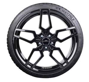 AC Schnitzer AC4  Fälg/Däckpaket 8.5x20 9.5x20  Svart  BMW 5 G60 G61