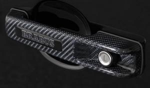 Brabus Carbon dörrhandtag med Brabus logo Mercedes G63