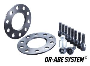 H&R Spacerpaket med bult och lås svart version 5mm