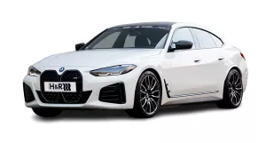 H&R Sänkningssats BMW i4 eDrive 35 / 40 Fram ca: 30mm Bak ca: 10-25mm