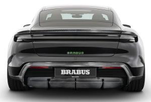 BRABUS Porsche Taycan Turbo S bakspoiler - carbon matt