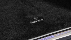 Brabus velour matta svart utförande bagageutrymme G63