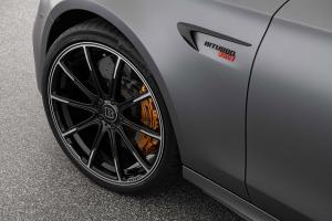 Brabus Monoblock Z Mercedes fälg 9.5x20 komplett med vinterdäck 275/35-20 Mercedes E63 AMG