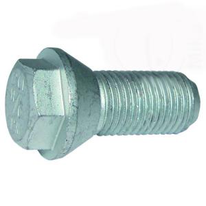 HR-1452501 H&R hjulbult M14x1.5 Konisk kort skalle Silver, Längd 25mm