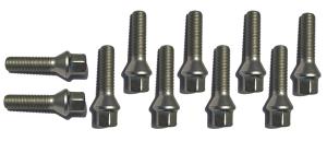 Bultpaket konisk silver 10 st