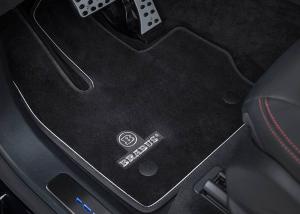 Brabus velour mattsats svart utförande G63