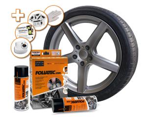 Spray Film Set, gunmetal grey