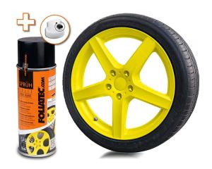 Spray Film, yellow glossy