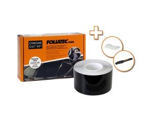 Foliatec Chrome Delete paket blank svart
