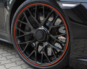 PIN Striping Rim Design incl. mounting aid,  neon red