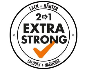 2 komponent Spray färg paket, Svart matt