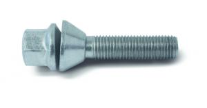 HR-14252808 H&R hjulbult M14x1,25 Konisk med rörlig kona BMW Silver, Längd 28mm