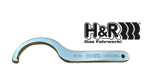 H&R key to do adjustment of coilover