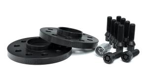 H&R Spacers i svart med bultar och låsbult