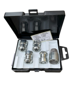 HR Låsmutter Porsche Silver