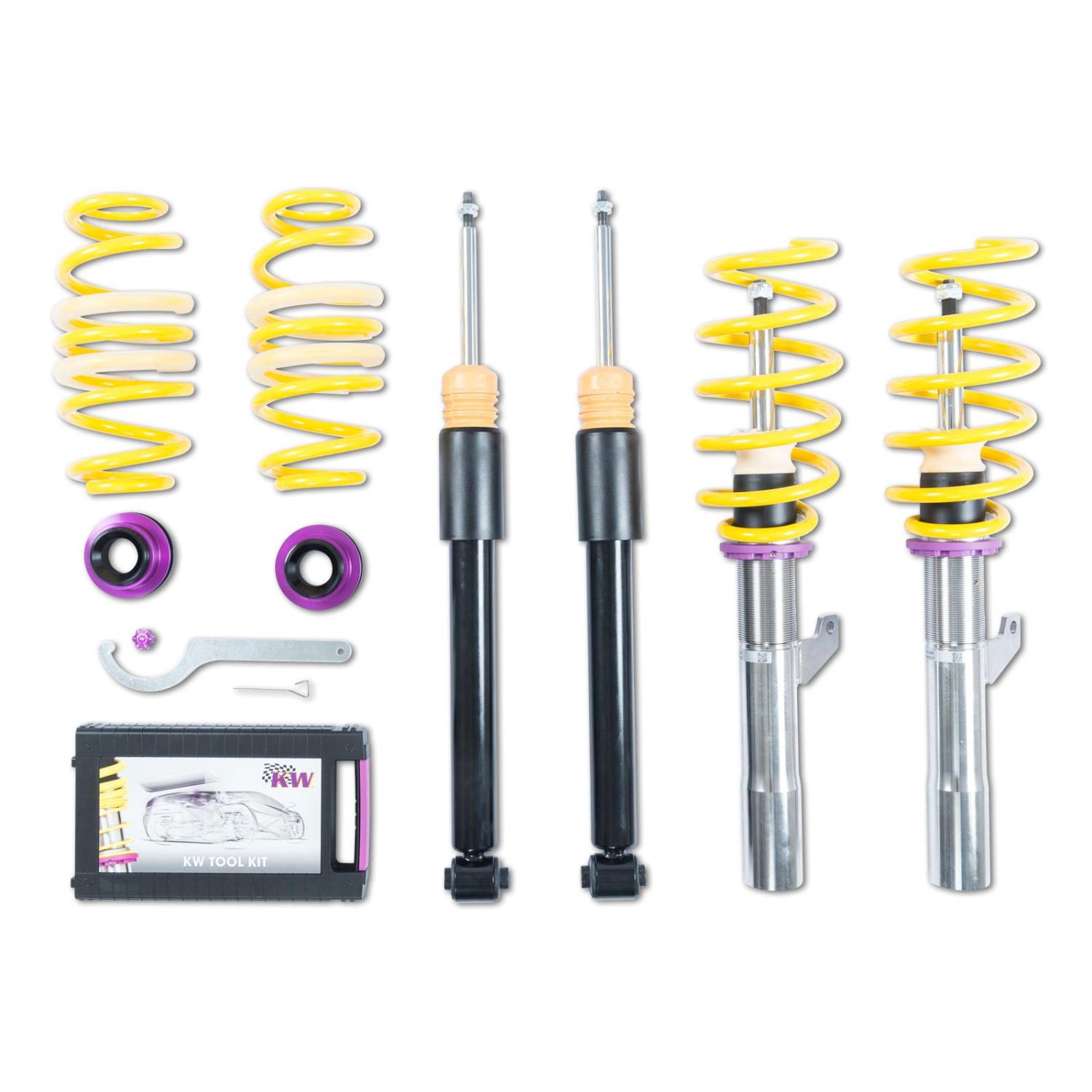 KW V2 Coilover SAAB 9-3 Cabriolet YS3F Bensin 188kW 2792cc 6 cyl.